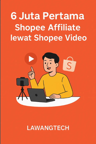 6 Juta Pertama dari Shopee Affiliate Ebook Cover