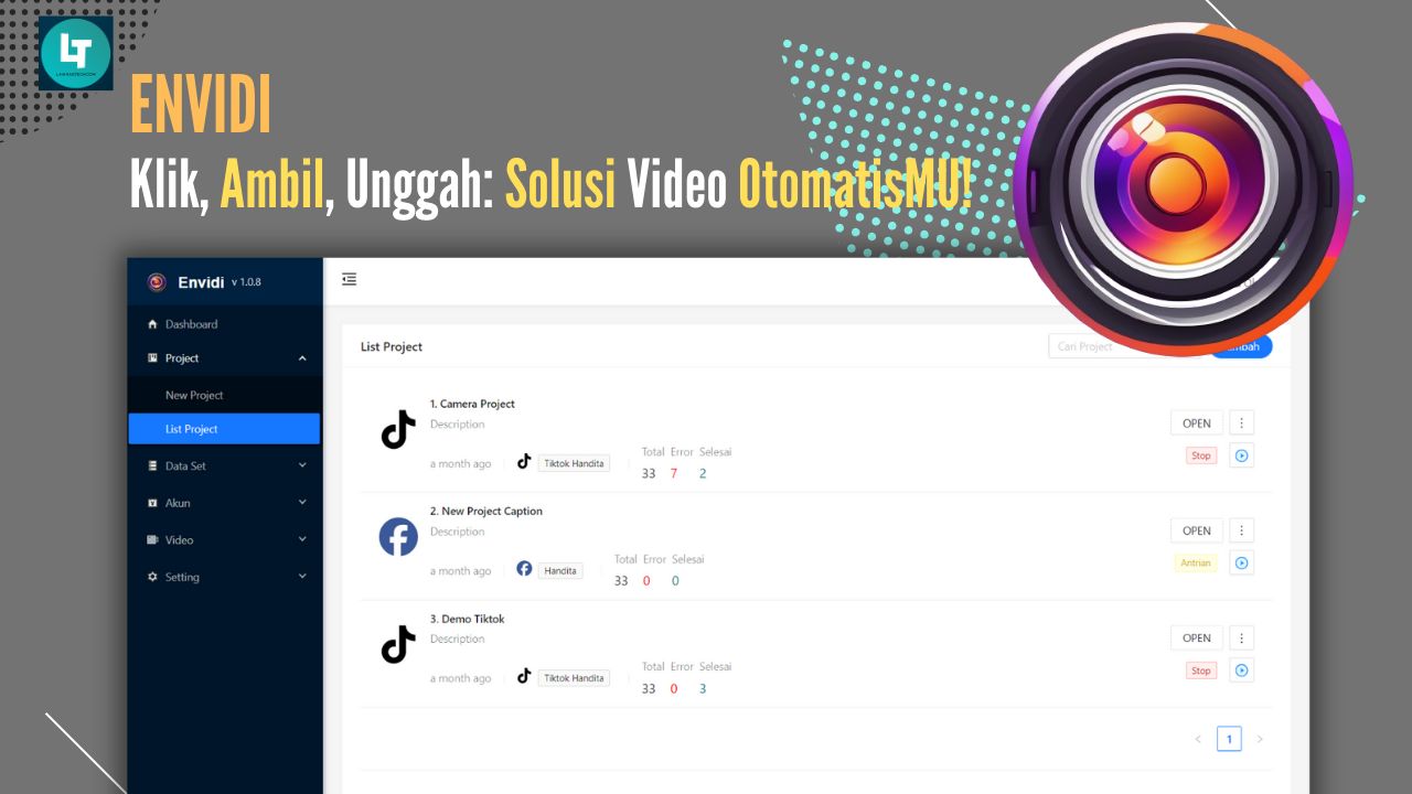 Envidi Malaysia - Automate Video Uploads